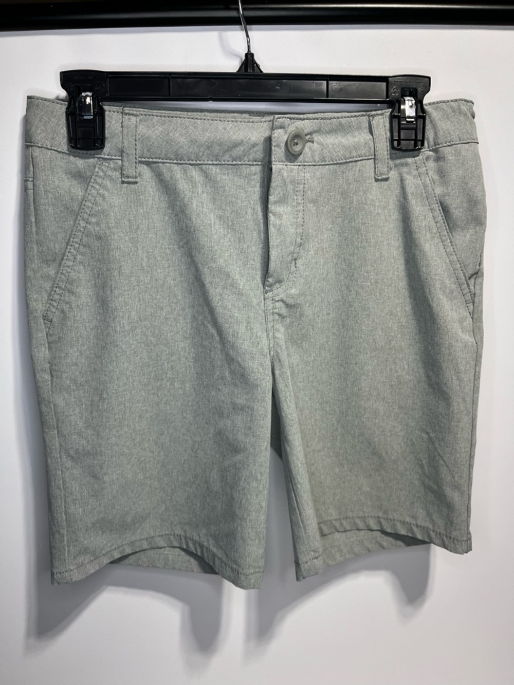 Boys Dri Fit polyester Casual Stretch Shorts - Light Gray Size 14 Cat & Jack